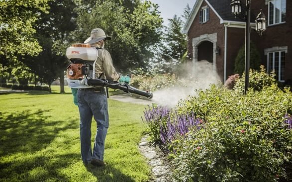 Phun thuốc diệt muỗi và côn trùng gây hại cho hộ gia đình