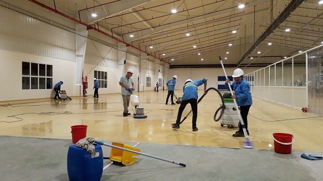 Dịch vụ vệ sinh công nghiệp uy tín, chất lượng